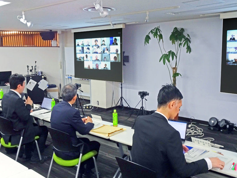 web形式で開かれた委員会