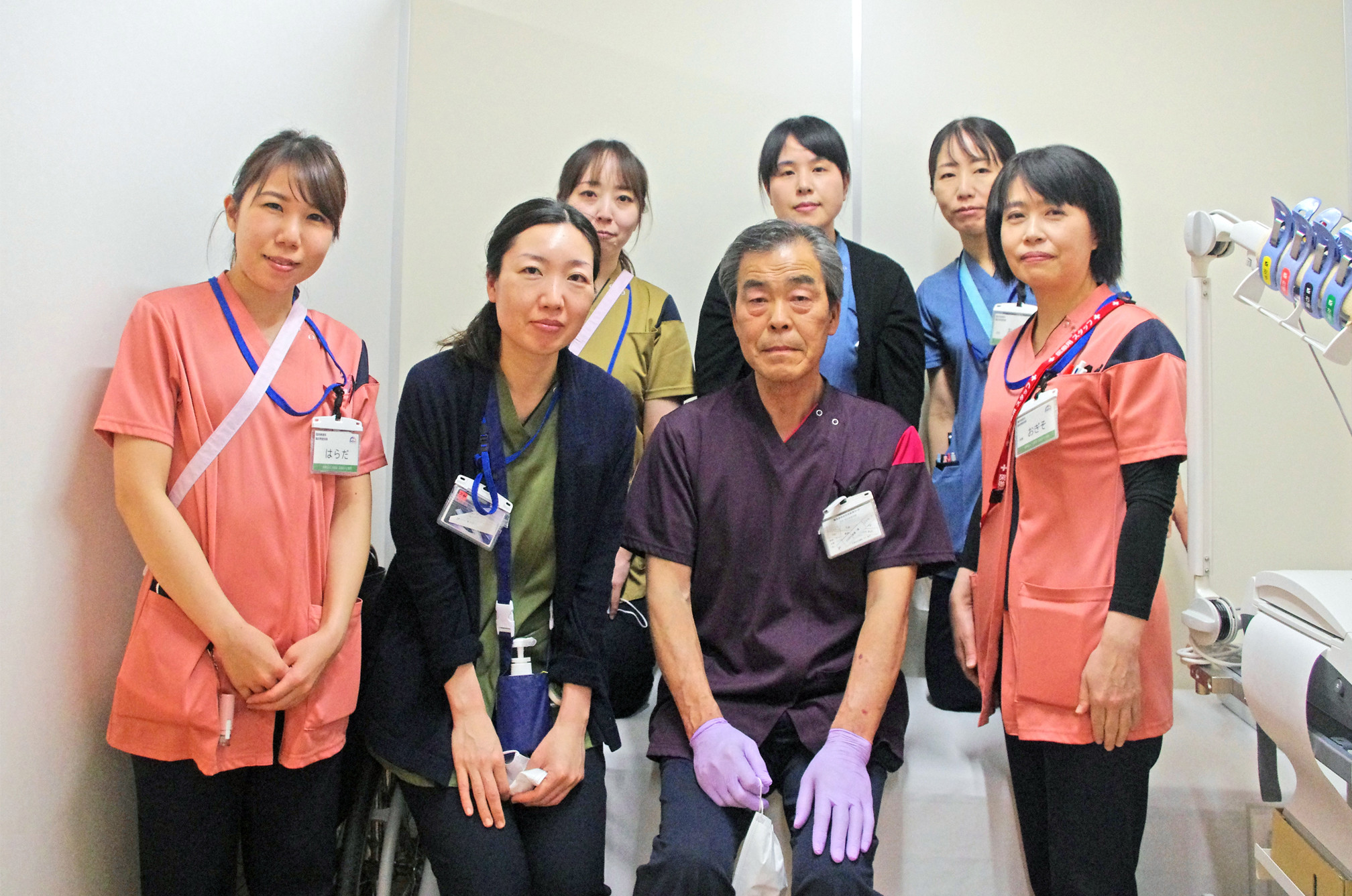 臨床検査科の皆さん