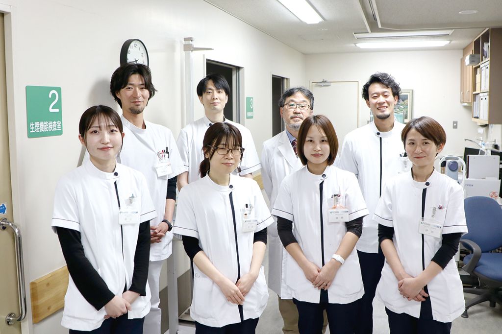 臨床検査課の皆さん