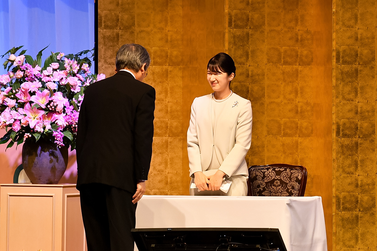 オープニングセレモニーに愛子さまが出席