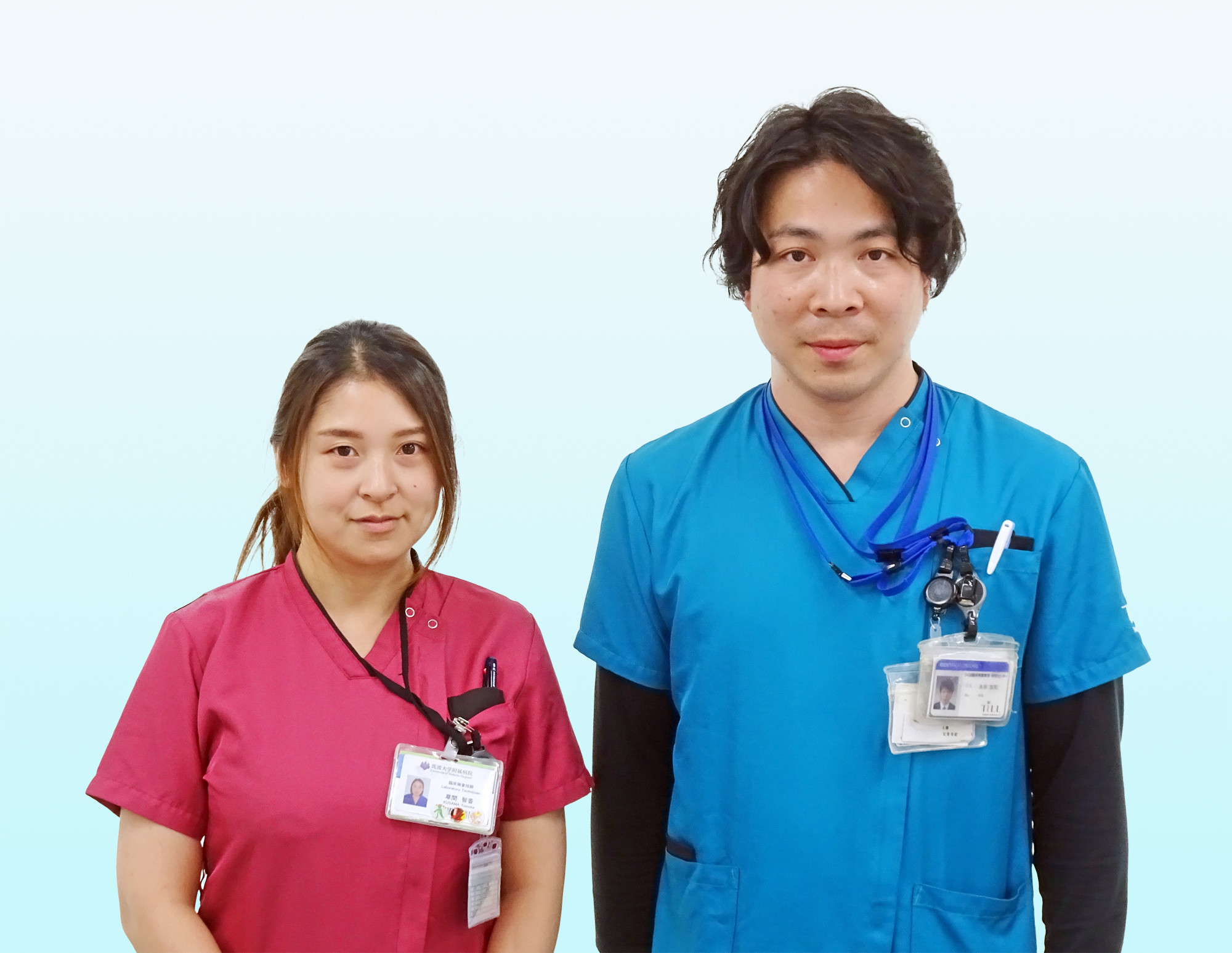 草間氏（左）と永井氏（右）