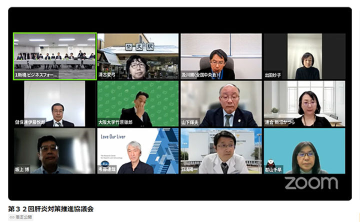 肝炎ウイルス検査数が増加